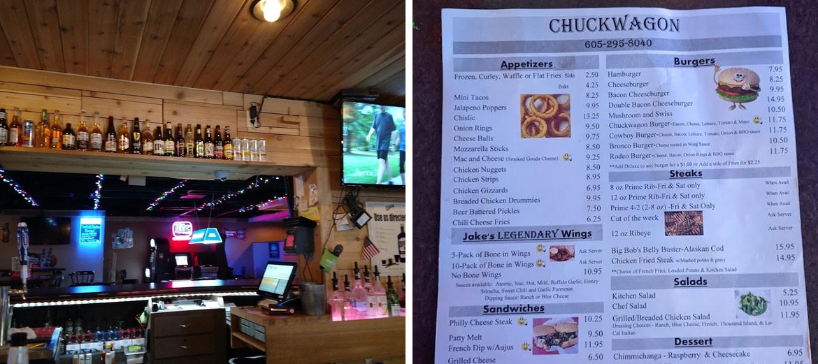 The Chuckwagon Menu